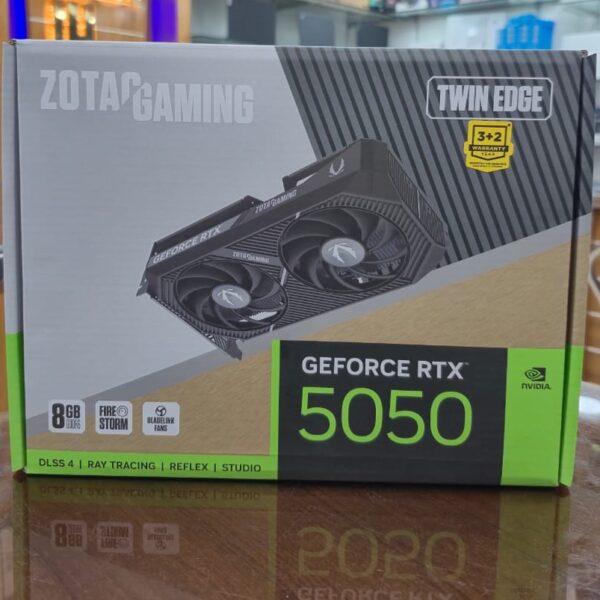 ZOTAC GAMING GeForce RTX 5050 Twin Edge 8GB GDDR6 Graphics Card